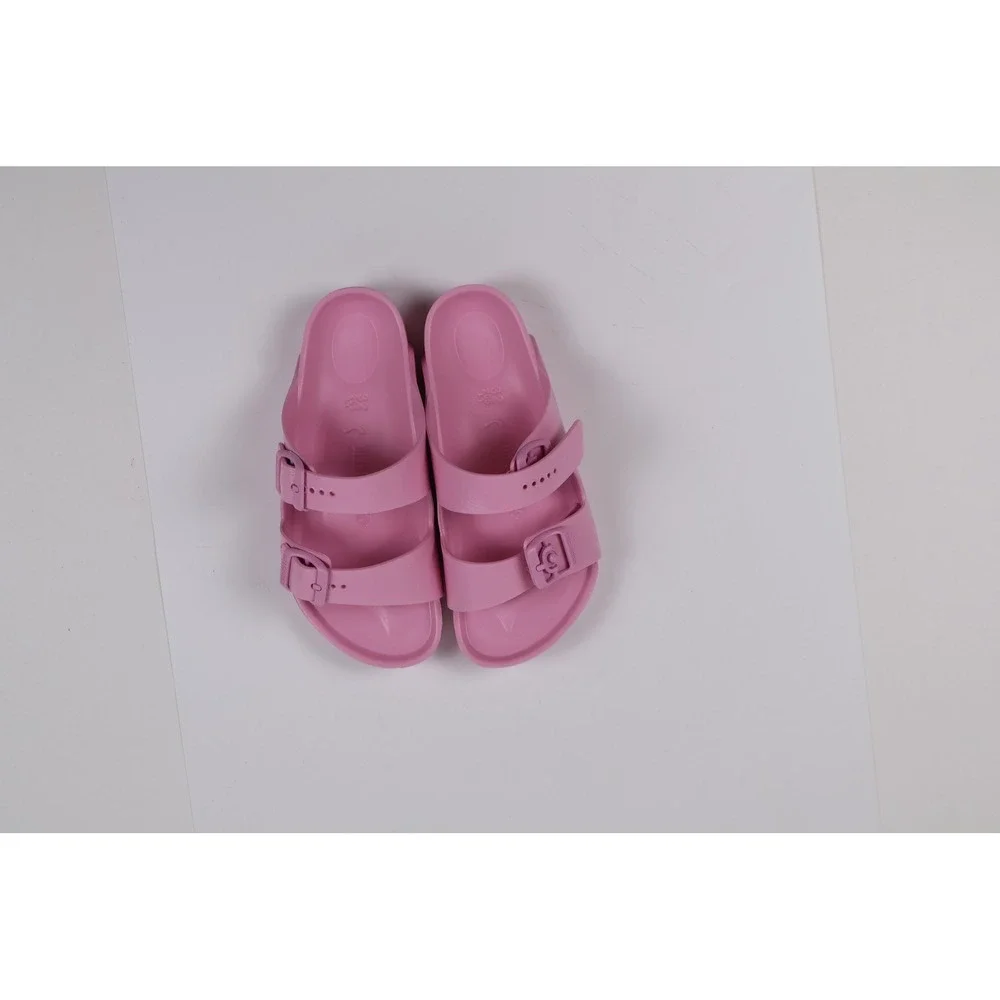 Birkenstock Arizona EVA Kids Sandals Fondant Pink Solid Size 32 NWT